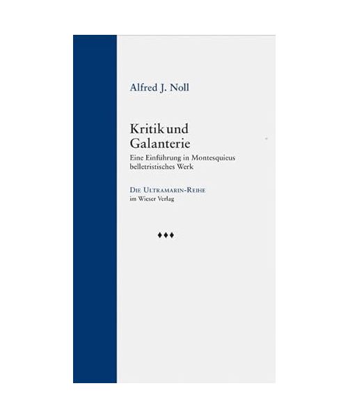 Kritik und Galanterie