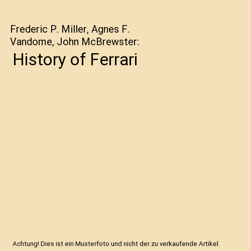 History of Ferrari