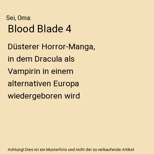 Blood Blade 4