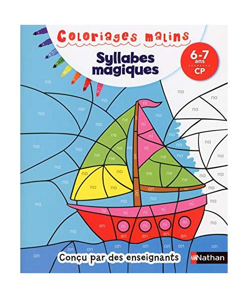 Syllabes magiques CP 6/7 ans - Coloriages malins