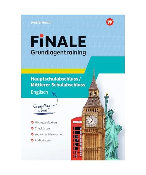 FiNALE Prüfungstraining - Hauptschulabschluss, Mittlerer Schulabschluss. Grundlagentraining Englisch