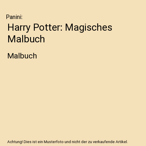Harry Potter: Magisches Malbuch