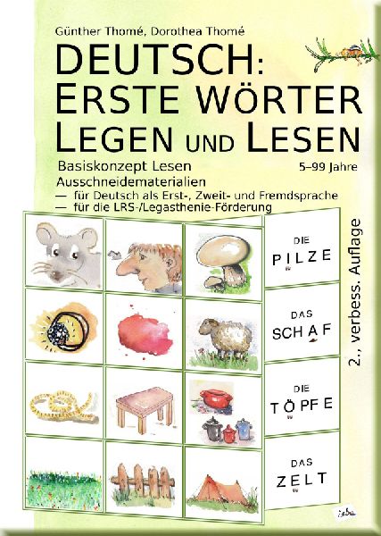DEUTSCH: ERSTE WÖRTER LEGEN UND LESEN