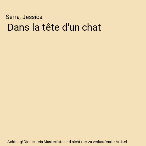 Dans la tête d'un chat