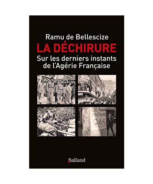 La déchirure: Sur les dernièrs instants de l'Algérie française