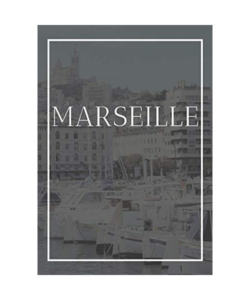 Marseille: A decorative book for coffee tables, end tables, bookshelves and interior design styling | Stack France city books to add decor to any ... or as a gift for interior design savvy people
