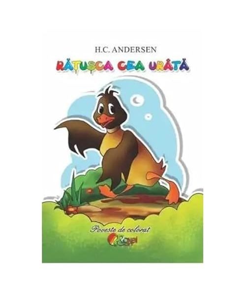 Ratusca Cea Urata. Poveste De Colorat