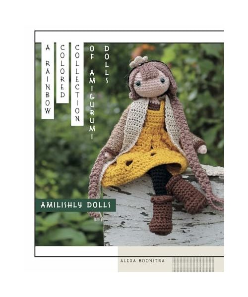 Amilishly Dolls: A rainbow colored collection of amigurumi dolls