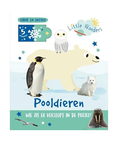 Pooldieren: wie zit er verstopt in de puzzel? (Little wonders)