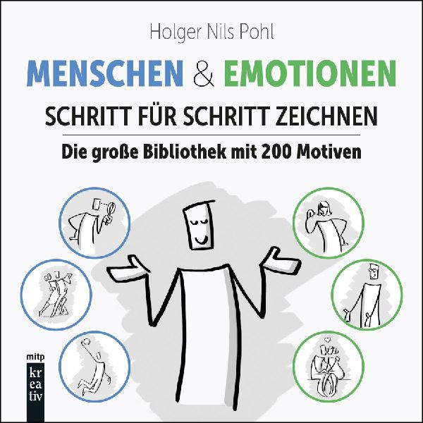Menschen & Emotionen Schritt für Schritt zeichnen