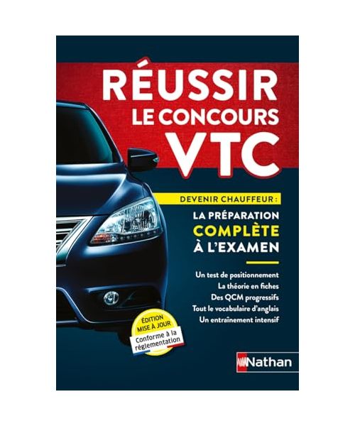 Réussir le concours VTC - Devenir chauffeur : la préparation complète à l'examen