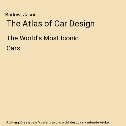 The Atlas of Car Design