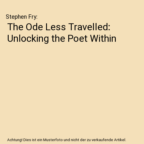 The Ode Less Travelled: Unlocking the Poet Within