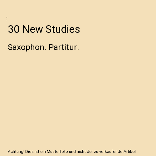 30 New Studies