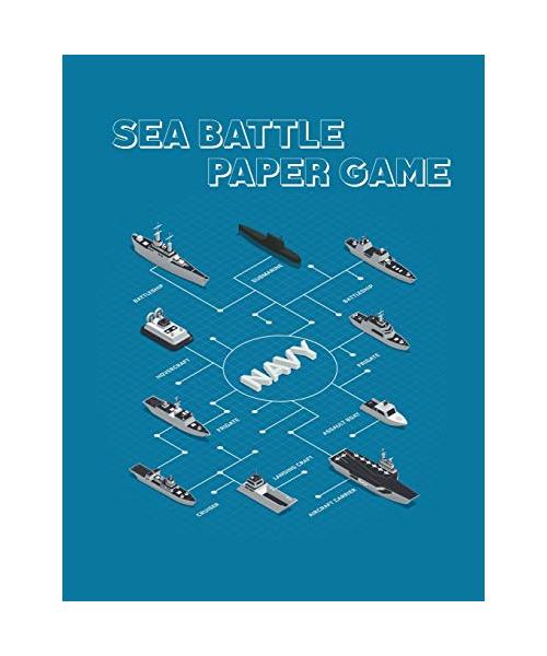 Sea Battle Paper Game