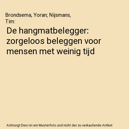 De hangmatbelegger: zorgeloos beleggen voor mensen met weinig tijd