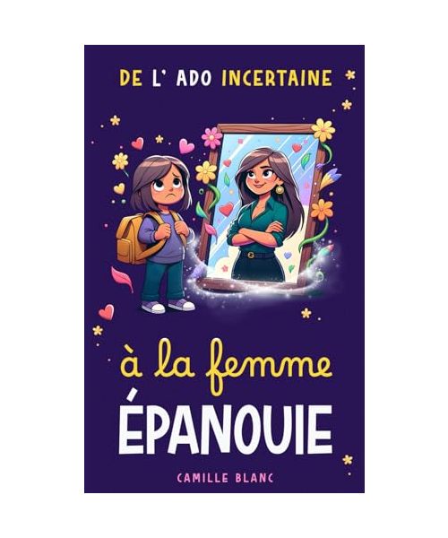 De l'ado incertaine à la femme épanouie: Découvrez les étapes clés pour vous affirmer, gagner en confiance, nouer de véritables amitiés, et surmonter les insécurités et les défis de la vie