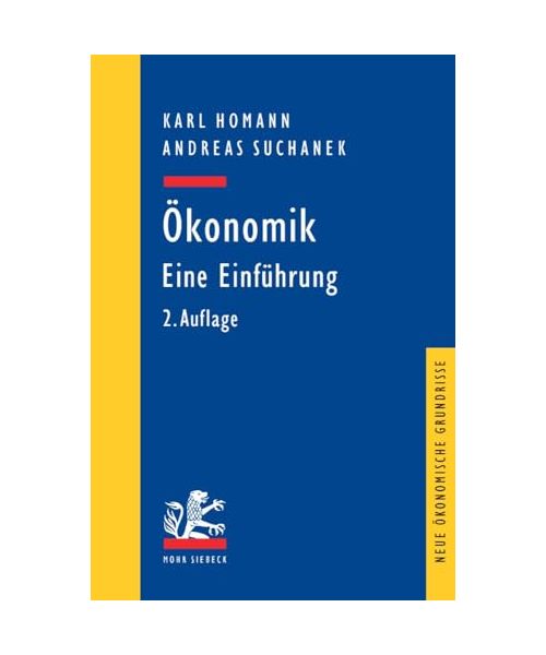 Ökonomik. Eine Einführung