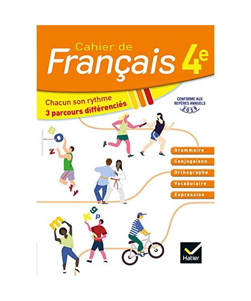 Cahier de Français 4e éd. 2020 - Cahier de l'élève