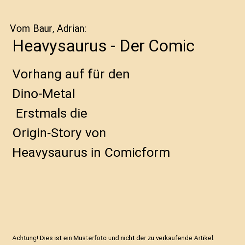 Heavysaurus - Der Comic