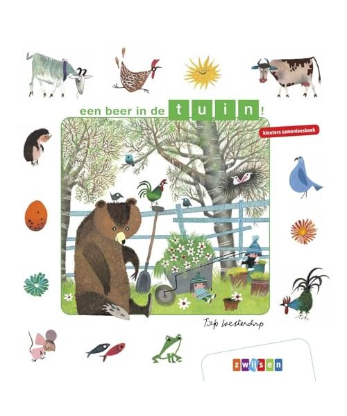 Een beer in de tuin! (Kleuters samenleesboeken)