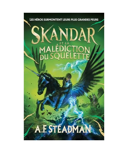 Skandar - tome 4 - et la malédiction du squelette