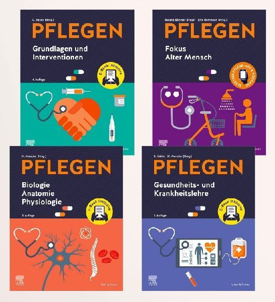 PFLEGEN Lernpaket 3.A. + Fokus Alter Mensch