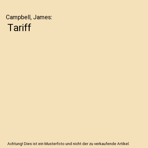 Tariff
