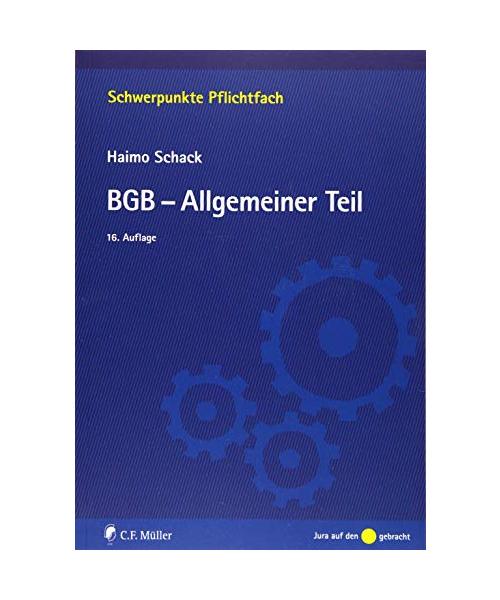 BGB-Allgemeiner Teil
