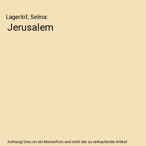 Jerusalem