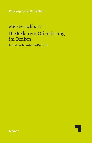 Die Reden zur Orientierung im Denken