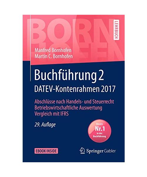 Buchführung 2 DATEV-Kontenrahmen 2017