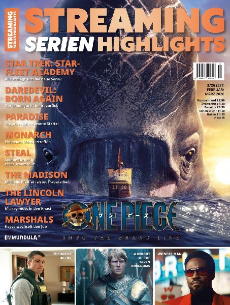 STREAMING SERIEN HIGHLIGHTS. Ausgabe Februar/März 2026 (#331)