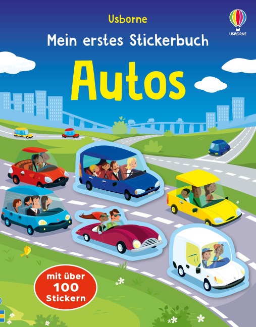 Mein erstes Stickerbuch: Autos: Stickerheft mit über 100 Stickern – für Kinder ab 3 Jahren
