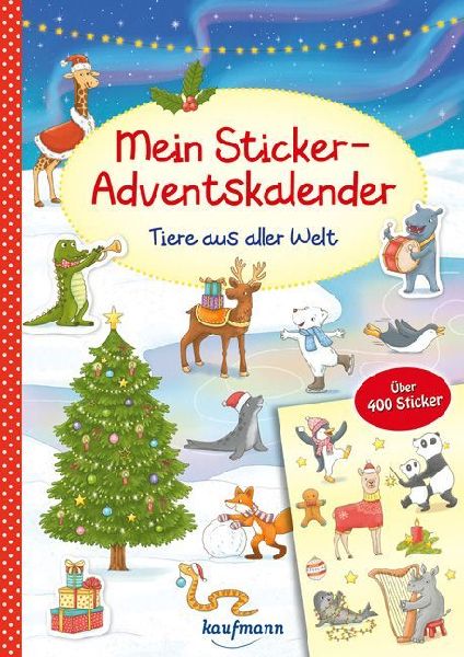 Mein Sticker-Adventskalender