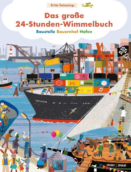 Das große 24-Stunden-Wimmelbuch