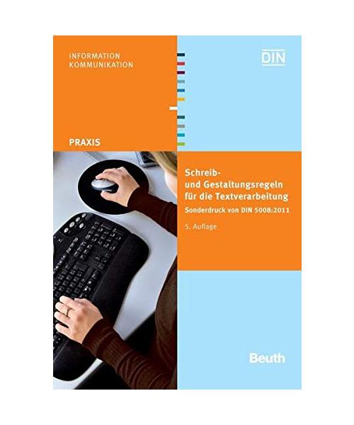 Schreib- und Gestaltungsregeln für die Textverarbeitung