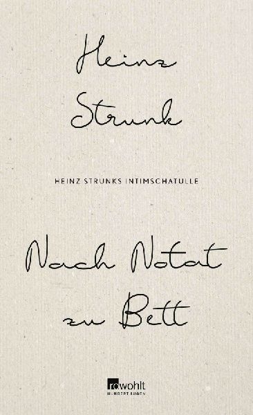 Nach Notat zu Bett