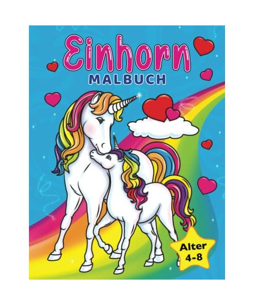 Einhorn Malbuch