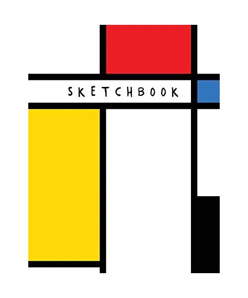 Sketchbook: Neoplasticism Abstract Art Draw, Doodle, or Sketch