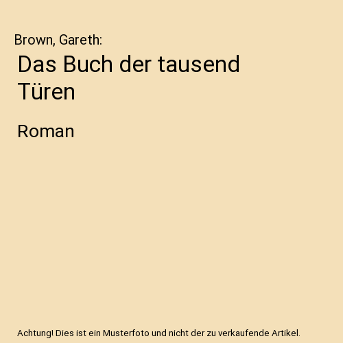 Das Buch der tausend Türen