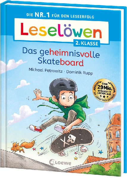 Leselöwen 2. Klasse -  Das geheimnisvolle Skateboard