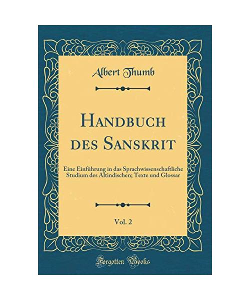 Handbuch des Sanskrit, Vol. 2