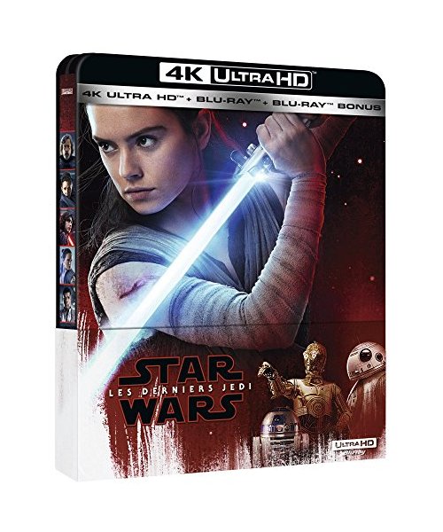 Star wars épisode VIII : les derniers jedi 4k ultra hd [Blu-ray] [FR Import]