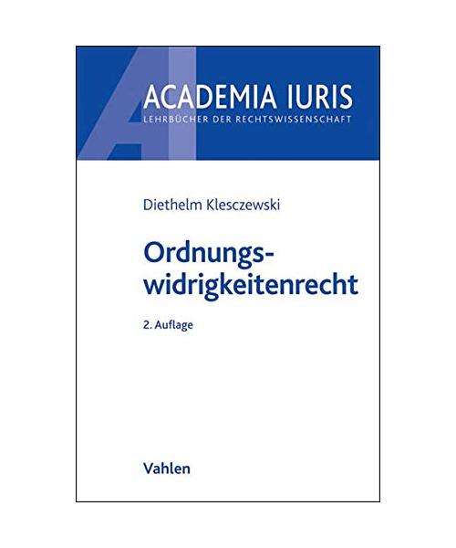 Ordnungswidrigkeitenrecht