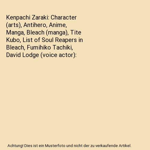 Kenpachi Zaraki