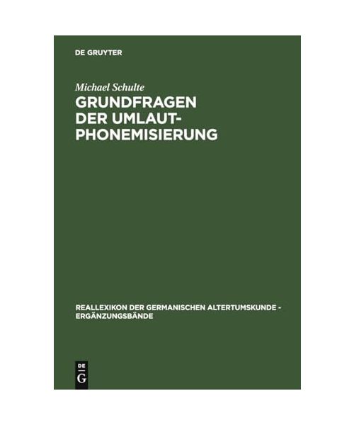 Grundfragen der Umlautphonemisierung