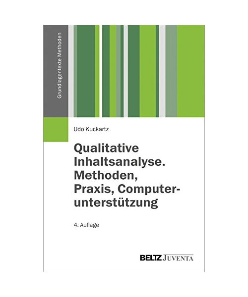 Qualitative Inhaltsanalyse. Methoden, Praxis, Computerunterstützung