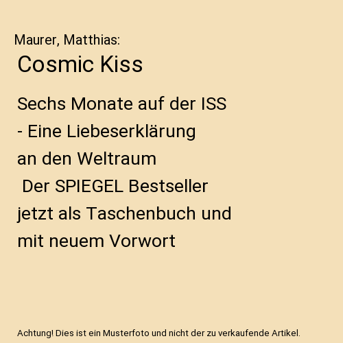 Cosmic Kiss