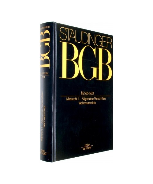 Staudinger BGB P.535-55 F MIETR1 2014